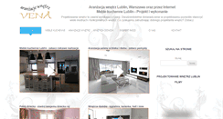 Desktop Screenshot of kuchnie-vena.pl